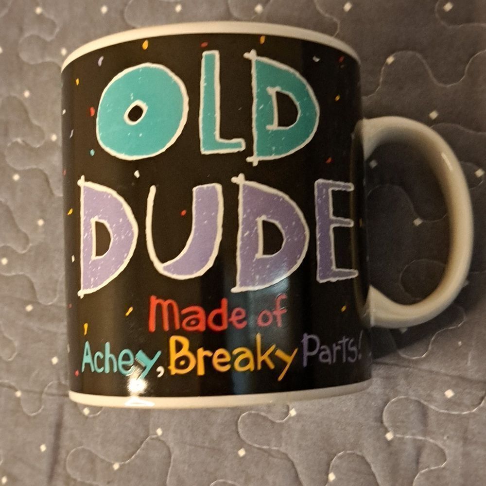 Old Dude oversized coffee mug